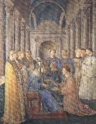 Fra Angelico,Ordination of St Lawrence (mk36) Sandro Botticelli